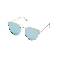 Quay Australia Sunglasses QW-000133 ALL MY LOVE GOLD/BLUE