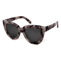 Quay Australia Sunglasses QW-000085 SUGAR AND SPICE WHTMAR/SLV