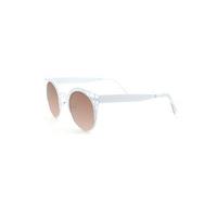 Quay Australia Sunglasses QW-000030 FLEUR WHT/BRN