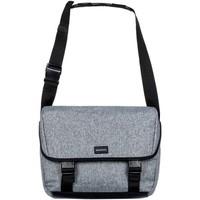 quiksilver carrier mens messenger bag in grey