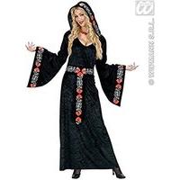 Queen Of Broken Hearts Costume Medium For Medieval Royalty Middle Ages Fancy