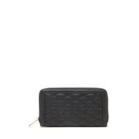 Quilted Faux Leather Wallet