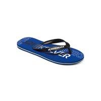 quiksilver boys molokai nitro flip flops black blue blue