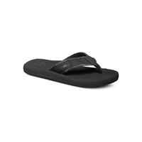 quiksilver boys monkey abyss flip flops black black brown