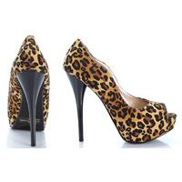 qupid shoes neutral 35 leopard