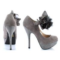 Qupid Shoes Onyx-18 Grey