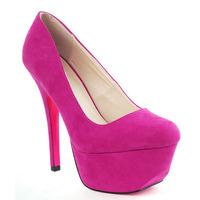 Qupid Shoes Psyche-01 Fuchsia