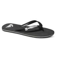 Quiksilver Molokai Flip Flops - Black / Black / White