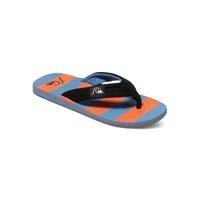 quiksilver molokai layback flip flops black red blue