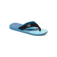 Quiksilver Molokai Layback Flip Flops - Blue / Blue / Blue