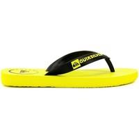 Quiksilver Java Youth men\'s Flip flops / Sandals (Shoes) in yellow
