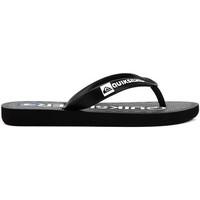 quiksilver java wordmark mens flip flops sandals shoes in black