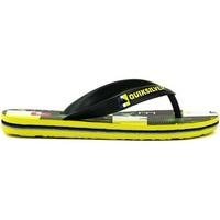 Quiksilver Molokai Checkmate men\'s Flip flops / Sandals (Shoes) in yellow