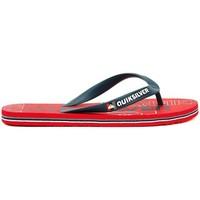 Quiksilver Molokai Nitro men\'s Flip flops / Sandals (Shoes) in red