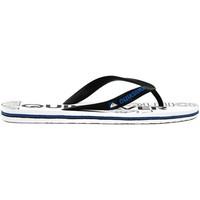 quiksilver molokai nitro mens flip flops sandals shoes in white