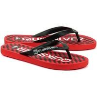 Quiksilver Java Wordmark men\'s Flip flops / Sandals (Shoes) in black