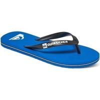 quiksilver molokai chanclas mens flip flops sandals shoes in blue