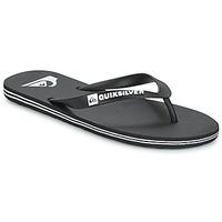 Quiksilver MOLOKAI men\'s Flip flops / Sandals (Shoes) in black