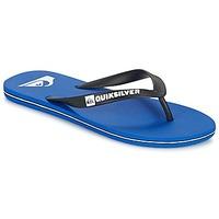 quiksilver molokai mens flip flops sandals shoes in black