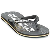 quiksilver molokai nitro mens flip flops sandals shoes in black