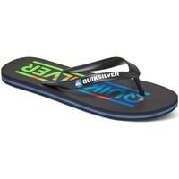 quiksilver molokai wordmark chanclas mens flip flops sandals shoes in  ...