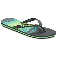 Quiksilver MOLOKAIHOLDDOWN men\'s Flip flops / Sandals (Shoes) in black