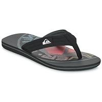 Quiksilver MOLOKAI LAYBACK men\'s Flip flops / Sandals (Shoes) in black