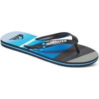 Quiksilver Molokai Slash Logo - Chancletas men\'s Flip flops / Sandals (Shoes) in blue