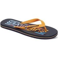 Quiksilver Molokai Wordmark - Chanclas men\'s Flip flops / Sandals (Shoes) in blue