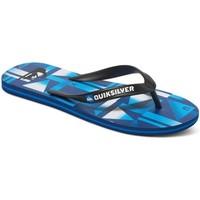 quiksilver molokai chancletas mens flip flops sandals shoes in blue