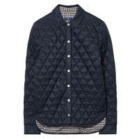 Quilted Shirt Jacket - Marine