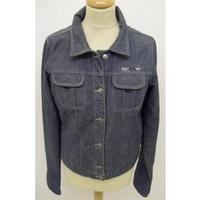 quicksilver blue denim jacket size 3 uk size medium