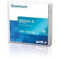 Quantum LTO-6 Data Tape 2500GB Native 6.25TB Compressed