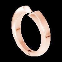 Quantum Cubus Rose Gold Plated Stainless Steel Bangle