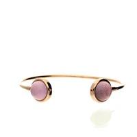 Qudo Caneva Big Bangle Rose Gold Light Pink