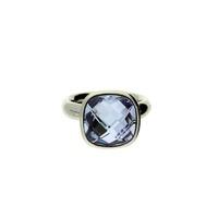 qudo estella big ring silver air blue