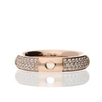qudo famosa rose gold deluxe ring