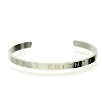 Qudo Casone Bangle Silver Best Friends