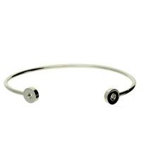 Qudo Famosa Bangle Silver