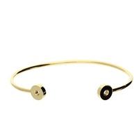 Qudo Famosa Bangle Yellow Gold