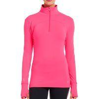 Qualifier Knit 1/2 Zip Top - Pink