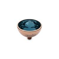 Qudo Rose Gold Plated Montana 13mm Ring Top 628375