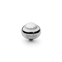 Qudo White Pearl 10mm Ring Top 628457