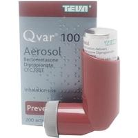 Qvar Aerosol Inhalation ( Beclometasone Dipropionate) 100 micrograms