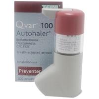 Qvar Autohaler ( Beclometasone Dipropionate) 100 micrograms