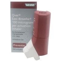 Qvar Easi-Breathe (Beclometasone Dipropionate) 100 Micrograms