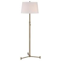 QZ/SOUTHWAY/FL Southway Aged Brass Floor Lamp with Shade