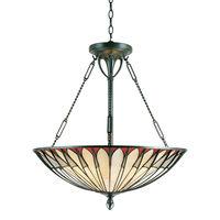 QZ/ALAHAMBRE/P Alahambre Tiffany Bronze Ceiling Pendant