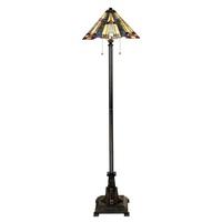 qzinglenookfl inglenook tiffany bronze floor lamp
