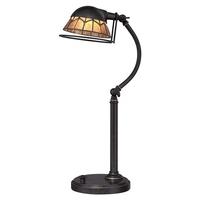 QZ/WHITNEY/TL Whitney Bronze LED Table Lamp with Shade